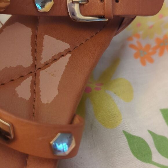 Isola‎ women's brown leather gladiator sandals size 8 - Picture 9 of 9